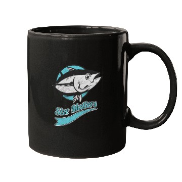 Discover Fish Size Matters Fisherman Fish Ocean Sea Mugs