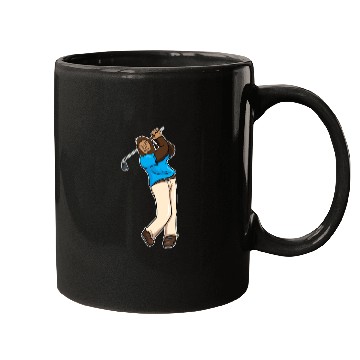 Discover Golf Golfer Bigfoot Sasquatch Gift Mugs
