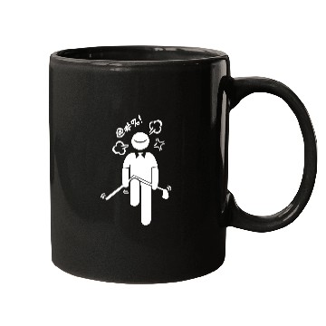 Discover Angry Golfer Mugs