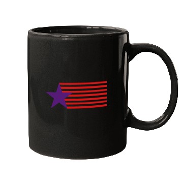 Discover Star and stripes USA flag Mugs