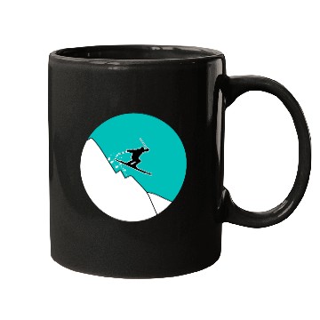 Discover Skiing mountains - gift Mugs