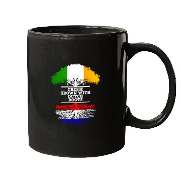 Discover Irish Grown With Dutch Roots Mugs