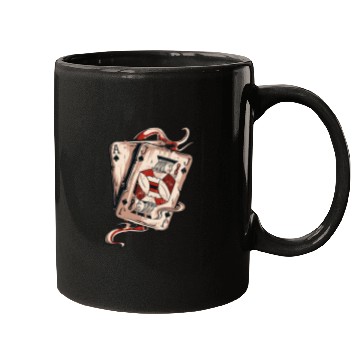 Discover Blackjack Gift Playing Cards Casino Gambling Gift Mugs