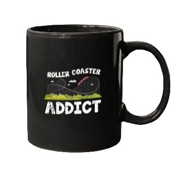 Discover Roller Coaster Addiction Mugs
