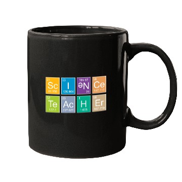 Discover science teacher funny periodic table Mugs