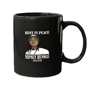 Discover Nipsey Hussle Rest in Peace Mugs