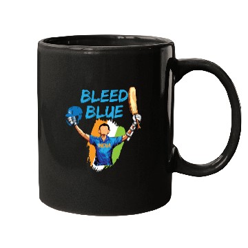 Discover Indian Cricket Team Supporters Bleed in Blue Mugs