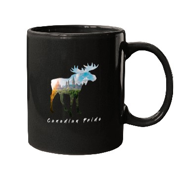 Discover Moose - Canadian Pride Mugs
