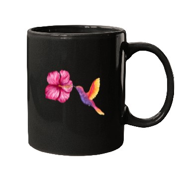 Discover humming-bird hibiscus Mugs