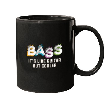 Discover Bass Guitar Guitar Mugs