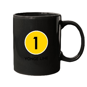 Discover Yonge Street Subway Line Mugs