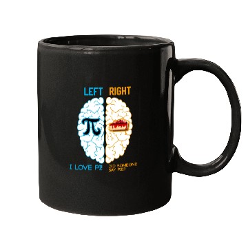 Discover I love Pi / Math icon / Pi / Pie / Math nerd Mugs