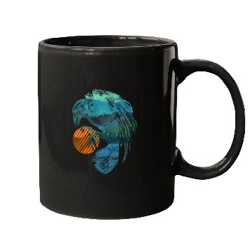 Discover Vintage mountain crow sun Mugs
