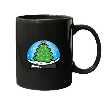 Discover Snow ball with Christmas Tree Mugs