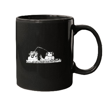 Discover Corn chopper chopping corn harvester farmer Mugs