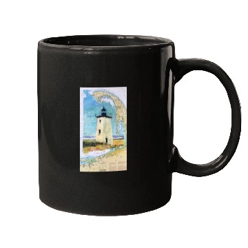 Discover Long Point Light House Ptown Cape Cod Mugs