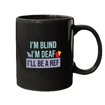 Discover Funny Soccer Referee Whistle Jersey Mugs