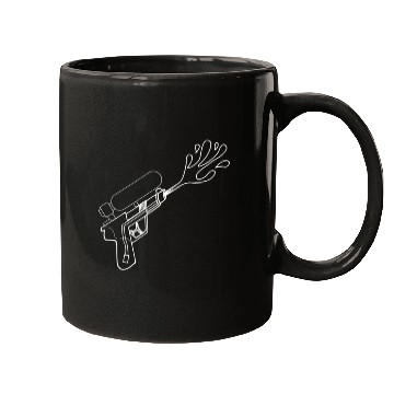 Discover water gun Mugs