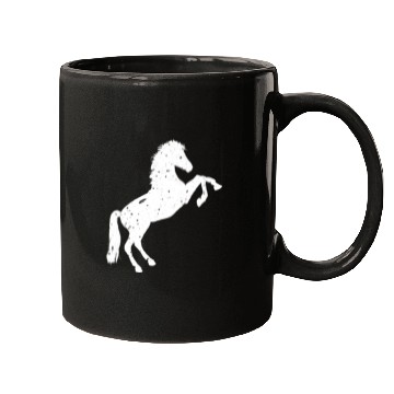 Discover Rising Wild Horse Mugs