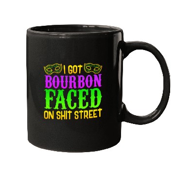 Discover New Orleans Drinking Mugs, Funny Shit Faced On Bo