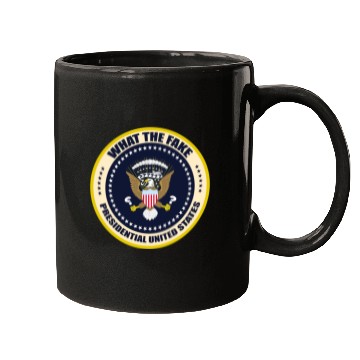 Discover fake presidential seal Mugs