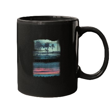 Discover Newport Beach California Mugs