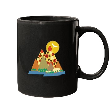 Discover The Pizza Mountains Mugs