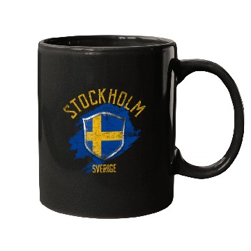 Discover Sweden Stockholm Mugs