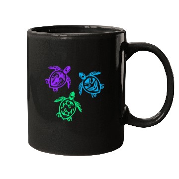 Discover Maori Three Turtles Group Tattoo Gift Idea Mugs