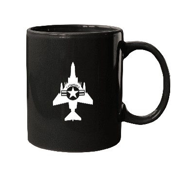 Discover F-4 Phantom II Military Fighter Jet Airplane Mugs