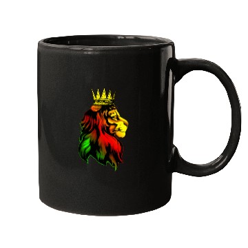 Discover Reggae rasta lion with cr Mugs
