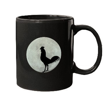 Discover Chicken Full Moon Mugs