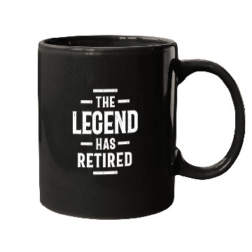 Discover The Legend Has Retired - Retirement Gift Mugs