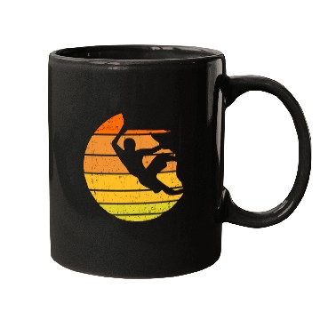 Discover Rock climbing climber mountains Mugs