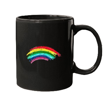 Discover Vintage Full Rainbow Mugs