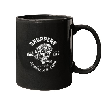 Discover Biker Choppers Motorcycle Club Mugs