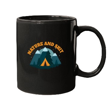 Discover Nature and Shit Mugs
