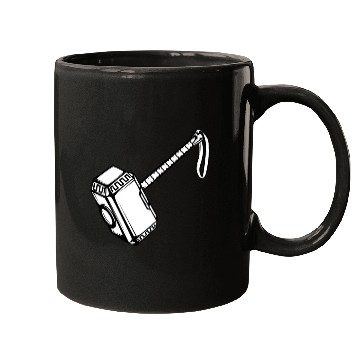 Discover Hammer Thor myth fable god greek gift Mugs