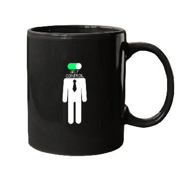 Discover Brain Self Control Turn Off Relax Work Mode On Mugs