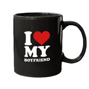 Discover I love my boyfriend Mugs