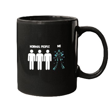 Discover Scuba Diving Normal People Me Mugs