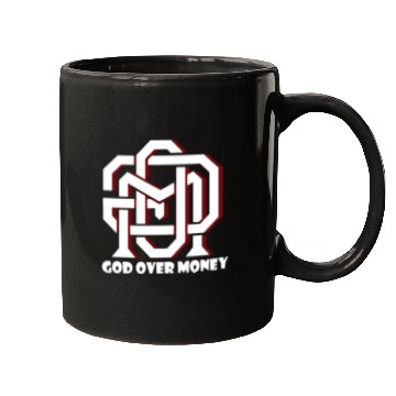 Discover God Over Money Mugs