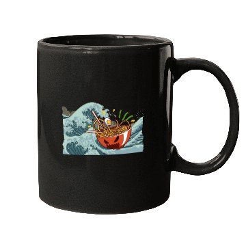 Discover Ramen Monster Wave Kanagawa Mugs