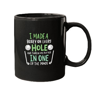Discover I Made A Bogey On Every Hole For Golf Players Mugs