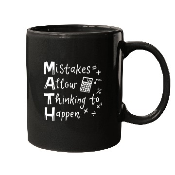 Discover Math Teacher Mugs