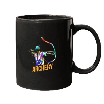 Discover Bow Archery Longbow Gift Mugs