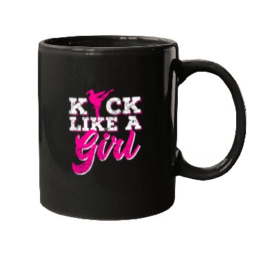 Discover Karate Girl Mugs