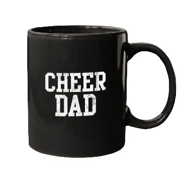 Discover Cheer Dad Cheerleader Cheerleading Father Mugs