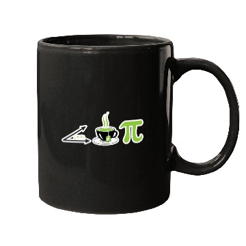 Discover Acute Tea Pi Math Pun 3.14 Pi Day Math Geek Mugs