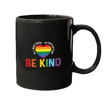 Discover Be Kind LGBT Gay Les Pride Rainbow Mugs